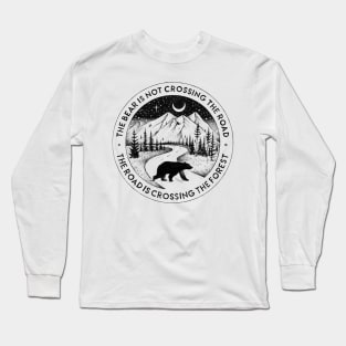 CROSSING THE FOREST Long Sleeve T-Shirt